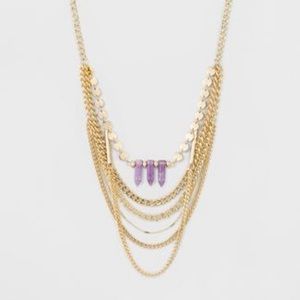 *5 FOR $25*NWT Sugarfix Quartz Statement Necklace